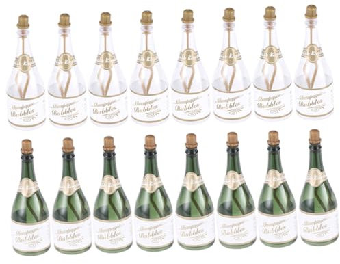 Vaguelly 16stücke Teiliges Flaschen Für Hochzeiten Leere Blasenflaschen Hochzeitsdekoration Partygeschenke Für Feierlichkeiten Kreative Anlässe