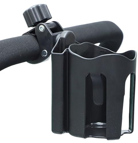 PortaVasos para Cochecito - Soporte para Bebidas En Carritos De Bebé - Soporte Antideslizante De Liberación Rápida para Viajes En Bote Escritorio Cama Coche Camas De Hospital ATV