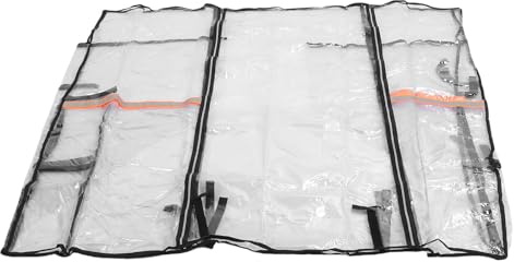 Cuifati Cubierta de Montacargas Transparente, Portada de la Carretilla Elevadora PVC para Exteriores