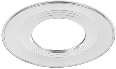 Homoyoyo Anillo para Vaporera de 35 CM de Acero Inoxidable Rejilla Ajustable para Cocinar al Vapor Dumplings y Verduras Soporte Resistente para Ollas y Sartenes Inserto para Vaporera de