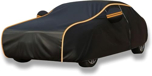 Autoabdeckung Winter für Mini Cooper Cabrio 2005-2025, Autohülle zubehör Outdoor Auto Abdeckplane Wasserdicht Atmungsaktiv Vollgarage Autoplane Schneefest Car Cover lxy776y