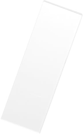 Angoily 8-Inch Acrylic Cake Scraper for Baking, Rectangular Buttercream Smoother, Kitchen Gadget for Cake Making and Decorating