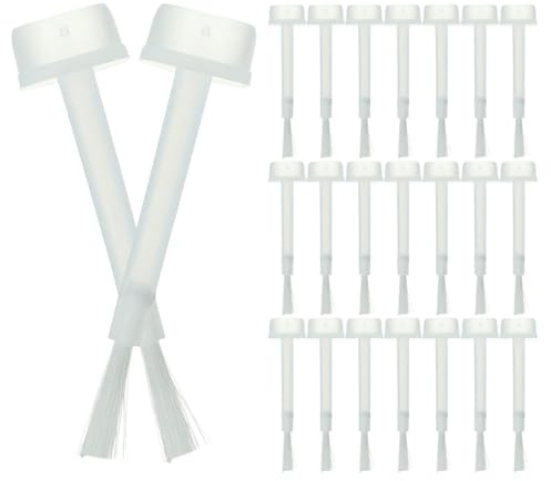 TIKODIDA Pinceles para Esmalte de Uñas 200 Piezas, Pincel para Esmalte en Gel Cerdas Suaves, Cepillos Largos Redondos para Manicura Profesional y Uso Personal