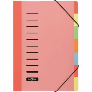 Pagna Ordnungsmappe Deskorganizer Lucy Basic 7 Fächer PP transparent