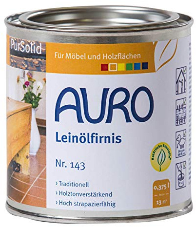 AURO PurSolid Leinölfirnis Nr. 143, 0,75 Liter