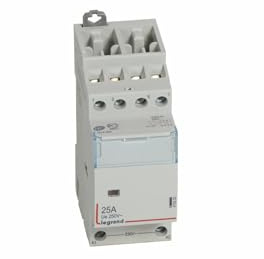 412533 Legrand - Contacteur de puissance CX³ bobine 230V~ - 4P - 25A - contact 2NO+2NF - 2 modules