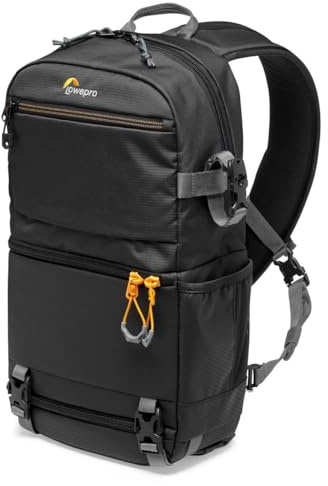 Lowepro Slingshot SL 250 AW III Travel-Ready Backpack for DSLR Camera, Photo Gear, Drones and Laptop, Black