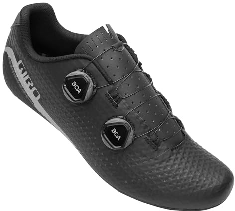 Giro Regime Men's Road Cycling Shoe, Black, US 10.5 / EU 44