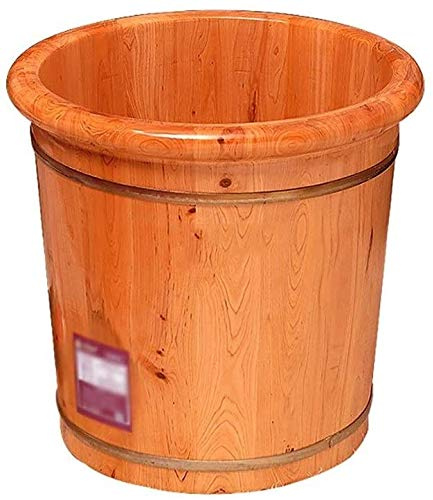 Foot Tub Wooden Foot Basin Household Gift Foot Soaker Tub,Wooden Foot Soak Sauna Foot Tub, Massage, Spa, Sauna, SoakHandmade Wooden Footbath Tubs,Foot Bath Wooden Bucket Foot Spa,Sauna Accessories Hou