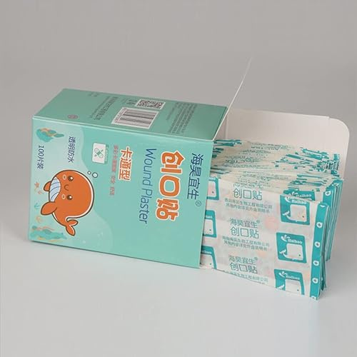 100 Pezzi Bende Per Cartoni Animati Cerotti Autoadesivi Per Bambini Impermeabili Ferite Bende Adesive Gesso Per Cerotti Di Pronto Soccorso Emostasi