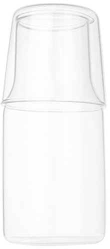 Cabilock 1 Jeu Jus Bouilloire D'eau Froide Eau De Nuit Cruche D'eau Pichet De Miel Ensemble De Verrerie Gl Lait Ble Verre D'eau Ensembles De Verres à Pour Boire Pichet Thermique Bière Café