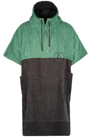 WAVE HAWAII Bade-Poncho Damen & Herren Move, Größe L, 170-200cm, 100% Baumwolle Surf-Poncho für Erwachsene, Frottee- Handtuch mit hoher Wasserabsorption, Umziehhilfe Strand Erwachsene