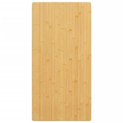 vidaXL Tischplatte 40x80x2,5 cm Bambus