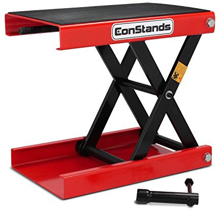 Hebebühne Midlift Motorrad Constands rot DK1571
