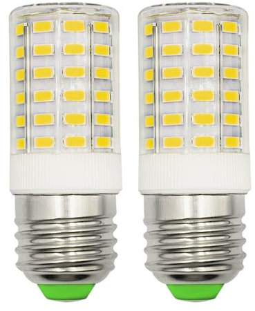 ASAIHKUN E27 LED Maiskolben 7W Birne Kaltweiss Ersatz 60W Lampe 70W Energiesparlampe Hell 950LM 6000K Nicht Dimmbar AC100V-265V Leuchtmittel Sockel (2er-Pack)