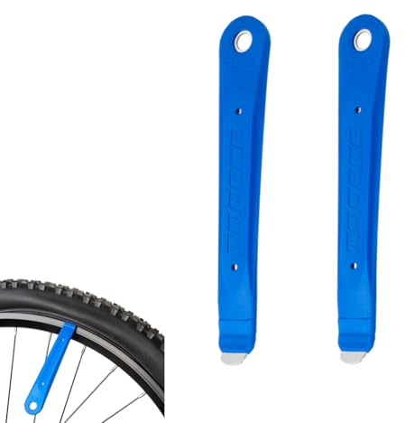 Zhouocea 2 PCS Steel-Core Tyre Levers Professional Bike Tire Levers Tyre Levers Premium Steel Bicycle Tire Levers for Bicycle Tire Removal(5.9 Inches)