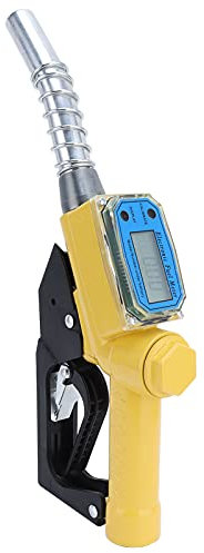 Boquilla de Gasolina Manual Digital para Combustible, Diésel, Queroseno, Boquilla de Combustible con Medidor de Flujo, Combustible Digital Manual