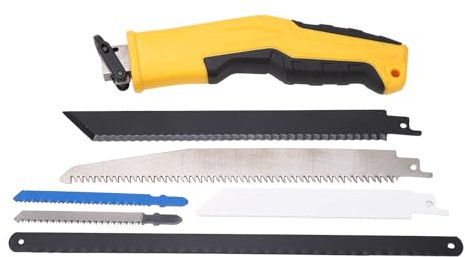 Natudeco Säbelsäge, multifunktional, präzises Schneiden, Astsäge für trockenes Holz, Hand-Astsäge, professionelle Handsäge für die Heim-Baustellen-Industrie