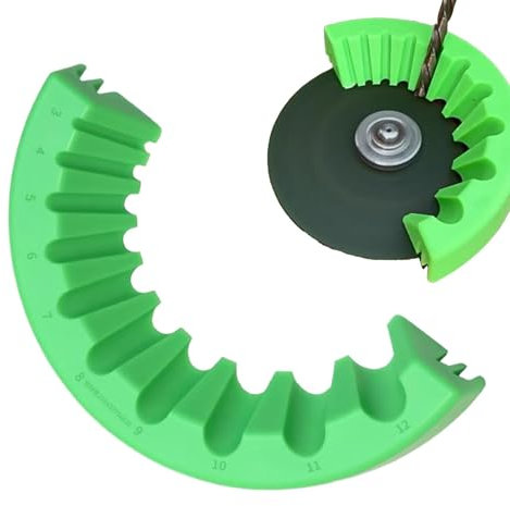 Poludatly Afilador de brocas, amoladora de brocas para banco, accesorio de molienda portátil, afilador de brocas multiusos, afilador de herramientas de molienda angular