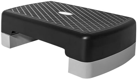 Weqizuerqi 45 x 28 x 13 cm, Trainingsschritt, Aerobic, Stepper, höhenverstellbar, für alle Altersgruppen geeignet