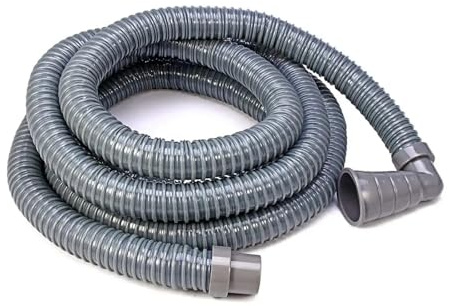 Tuyau De Vidange For Machine À Laver Et Lave-vaisselle, 2/3/4/5M, Adapté À La Sortie Des Eaux Usées De 32 À 42mm, Tube Souple D'expulsion, Tuyau Flexible De Vidange Extensible(4m)