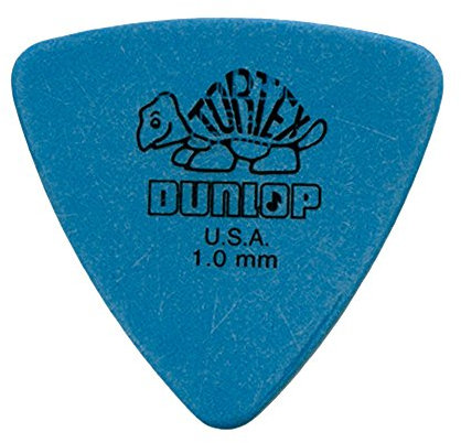 JIM DUNLOP Plektrum Tortex Triangel 1,00mm 72 Stück