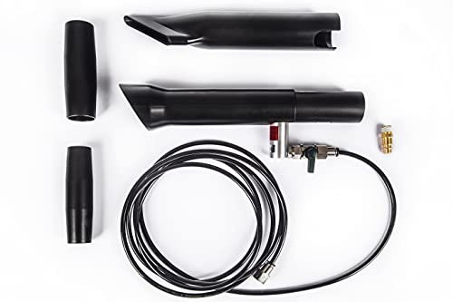 BenBow Blue Storm Pro – Adaptateur pour aspirateur pour Un Nettoyage Efficace de l'intérieur de Voiture, idéal pour Un Nettoyage en Profondeur : Voiture, Camion, Bus – Aspiration et soufflage