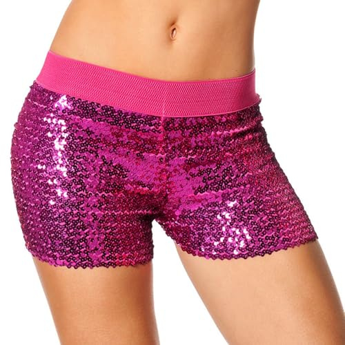 WILBERS & WILBERS - Hot pants con paillettes da donna