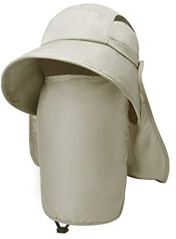 WPCASE Sonnenhut Angelhut Safarihut Damen Tropenhut Sonnenhut Damen Sonnenhut Herren Safari Hut Safarihut Wanderhut Herren Sonnenhut Damen Faltbar Ranger Hut Safari Hut Damen beige