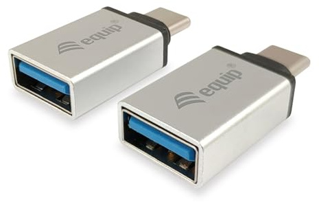Equip Adaptador USB-C, Multicolor, Talla Única