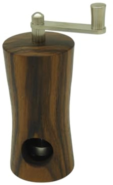 Holz Muskatmühlen Unikate handgemacht aus Edelhölzern | handgedrechselt | kleine Ausführung | manuell | tolle Geschenkidee (Zebrano)