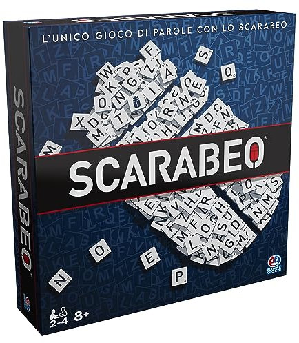 Spin Master Editrice Giochi, Scarabeo Classico, Edizione 2023, Giochi da Tavolo, Giochi di Società da Giocare in Famiglia e tra Amici, Adatto per Adulti e Bambini, da 2 a 4 Giocatori, 8+ Anni