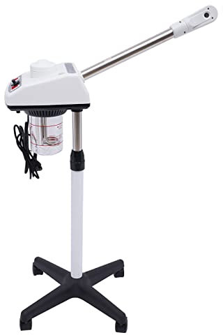 Vapozone Esthetique Professionnel 750W Vaporisateur Vapeur Visage Nano Ozone Hauteur Réglable Hydrafacial Sauna Facial Nettoyage Humidificateur Soin pour Spa Salon de Beauté