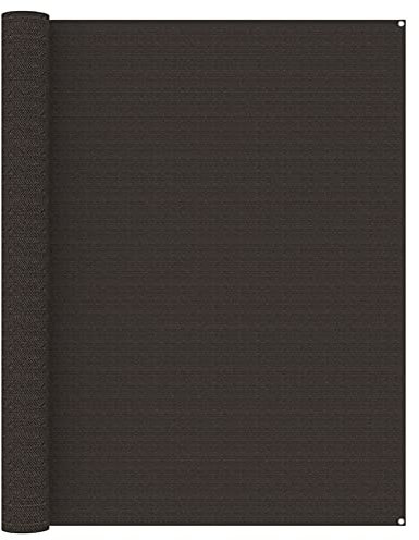 LAPOOH Zeltteppich, Vorzeltteppich, Camping Plane, Teppich Für Camping Vorzelt, Bodenplane Zeltunterlage, Camping Teppich Outdoor, 250x550 cm Braun
