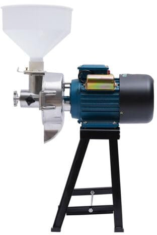Getreidemühle Elektrische Schrottmühle für Getreide Haushaltsschleifer mit 2200 Watt Power Electric Crush,für den privaten und gewerblichen Gebrauch, Nass- und Trockenmahlung