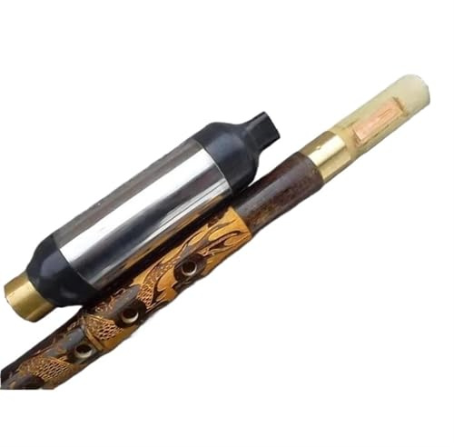 Bambusflöte Professionelle Natürliche Lila Bambus Vertikal Spielende Bawu-Flöte F/G-Taste Flauta Bawu Abnehmbares Bau-Instrument Bawu