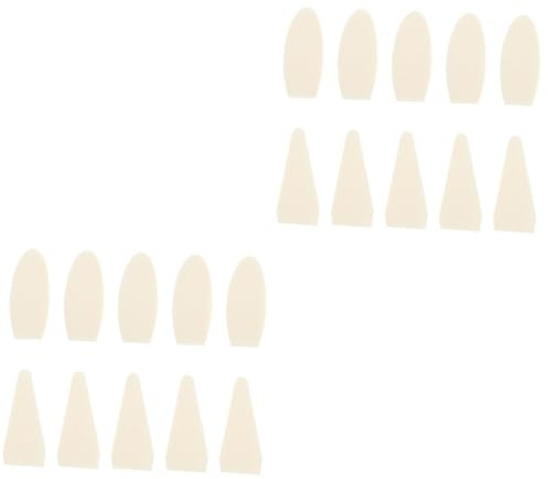 Gadpiparty 2 Ensembles Têtes Éponge De Gomme Pour Dessin Outils De Correction Artistique Pour Étudiants Arts 40 Pièces * 2