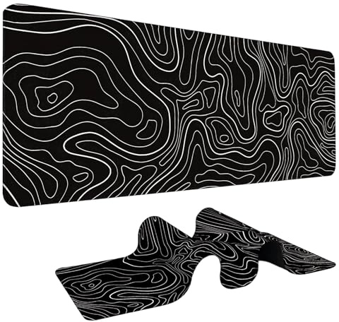 Gaming Mousepad, 600x300x3mm Extra Large Mouse Pad, Non-Slip Rubber Base, Smooth Surface for Precise Control, Ideal for Gaming and Office Use, Spacious Size Unlimited