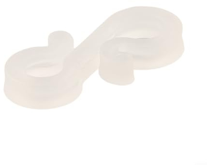 150 Pack Black Weather-Resistant S-Hook Gutter Clips for Outdoor Christmas Lights and Decorations, for Easy to Install Reusable Hooks for Gutters, Railings, Fences and Decks(White)