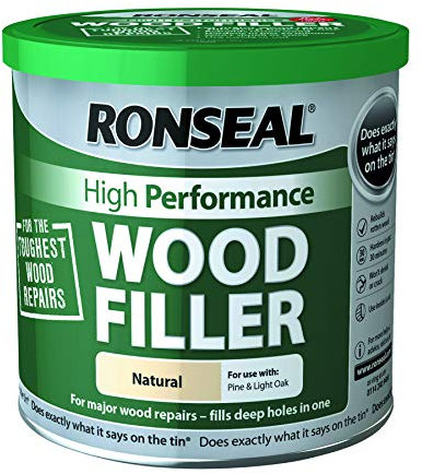 Stucco professionale per legno Ronseal HPWFN550G. 550 g, naturale