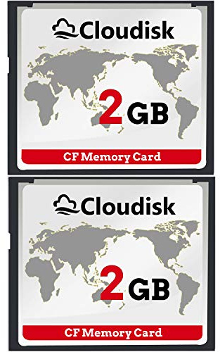 Cloudisk Pack von 2 Compact Flash Card (2GB)