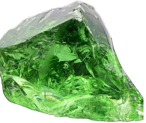 Gabionensteine Gartendekoration Glasbrocken Glassteine Gabione Türkis Glassplitt Dekoglas Gabionen 10-20 cm (5, Kilogramm)