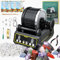 Professional Rock Tumbler Kit, Hobby Rocks Polisher for Kids and Adults, STEM Science Kit, Upgraded 9-Day Timer & 3-Speed Motor, Include Rough Gemstones, 4 Polishing Grits