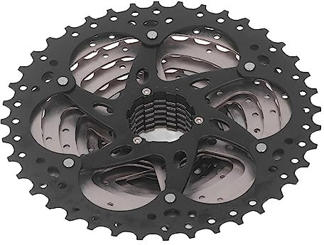 Tbest Groupe 10 Vitesses, Cassette 10 Vitesses 11 à 40T Support Inférieur de Volant D'inertie Chaîne de Dérailleur Avant Arrière Kit de Changement de Vitesse de Vélo Antirouille (Plateau 34T)