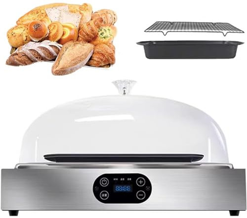 Machine À Lever La Pâte À Pain Électrique, Boîte À Pain De 40 L, Avec Contrôle Du Temps D'humidité/température, Minuterie De 99 Heures, Pour Faire Du Yaourt, Du Natto, Des Petits Pains Cuits À La Vape