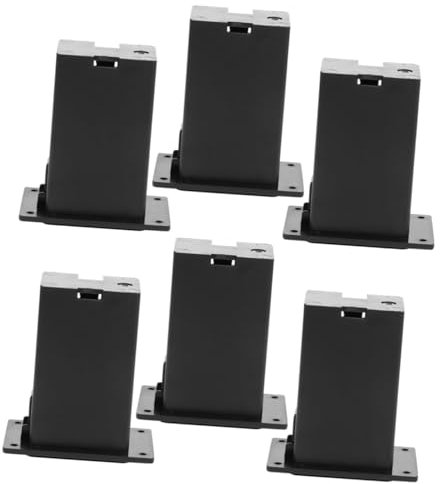 BESTonZON 6pièces Boîte à Piles Pour Guitare Lot De Support Pratique Pour Guitare Design à Matériau Et Léger