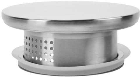 OUNONA Kettle Lid - Universal Cold Water Jug Cover with Dual Outlets Stylish Stainless Steel Replacement for Home and Restaurant Use Leak-Proof Design Easy to Clean