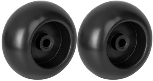 2 ruedas de calibre de cubierta, rueda de cubierta de repuesto para cortacésped, ruedas direccionales de una sola cubierta para cortacéspedes y tractores (XM04)