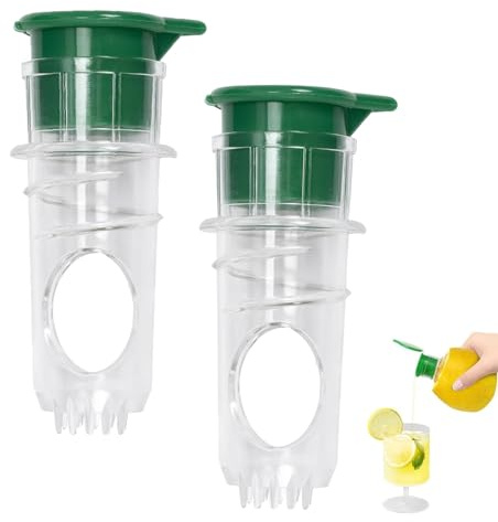 XINSUO Exprimidor de limones pequeño, 2 unidades, exprimidor manual, exprimidor de limas, exprimidor de limón, pequeño y práctico para naranjas, limones, cítricos