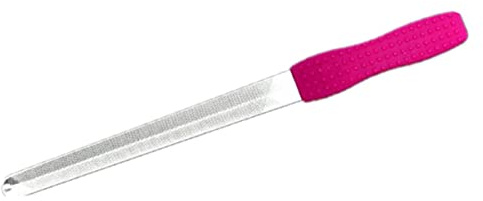 VICASKY Professionelle Nagelfeile Aus Edelstahl Schmirgelbrett Gerade Nagelfeilen Nagellack-flicken Nagelschleifblock Für Maniküre Und Oberflächenschleifen Nagelkunstwerkzeug Für Haushalt